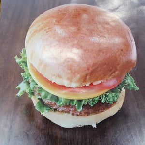 Vegan Burger, Sandwich And Salad