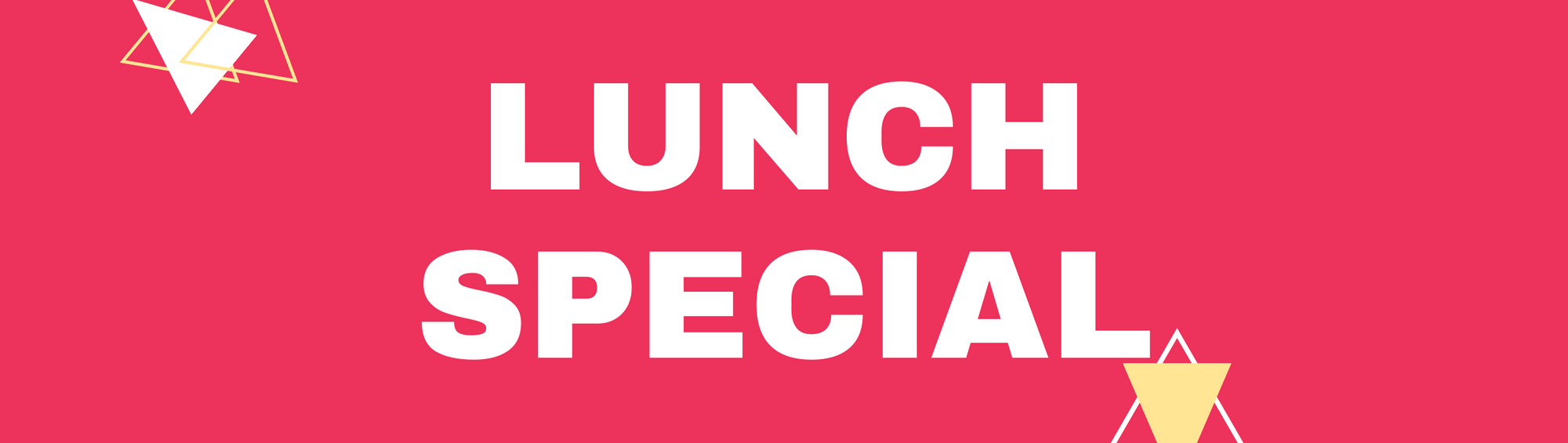 Lunch Special W. Rice & Soup (11:00am - 3:00pm& Mon.-Fri. Only)